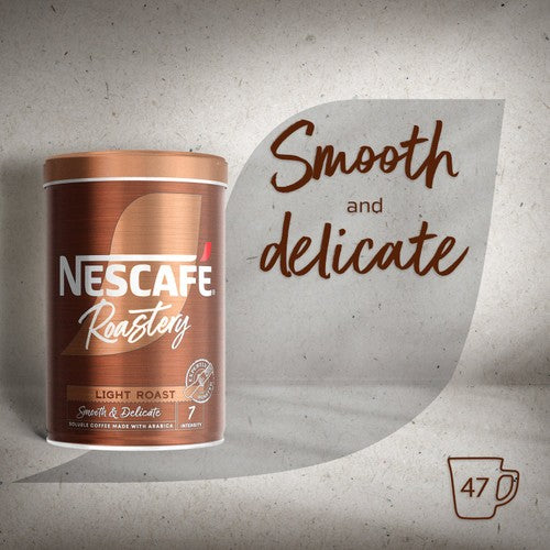 Nescafe instant coffee light roast 95g, imported from the UK