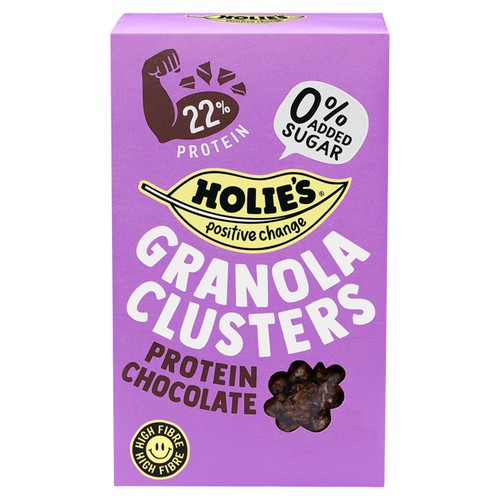 Holie's granola clusters protein chocolate box, UK version