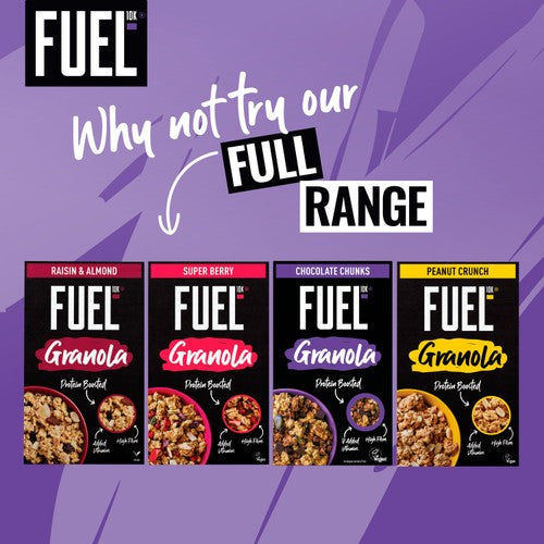 FUEL 10K Chocolate Chunks Protein Granola Breakfast Cereal