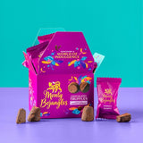Monty Bojangles cocoa dusted chocolate truffles box with 14 pieces, imported from the UK