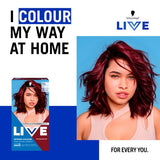 Schwarzkopf permanent hair dye Ruby Glaze box - British product