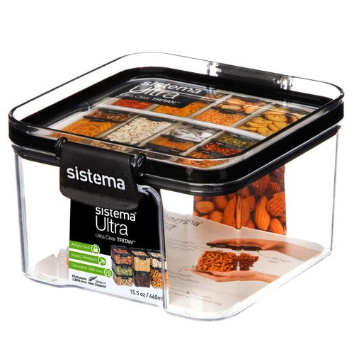 Sistema Ultra Tritan pantry storage container 460ml (British brand)