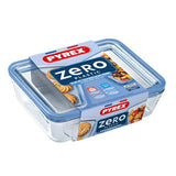 Pyrex Zero Plastic glass storage container 1.6L, imported from the UK