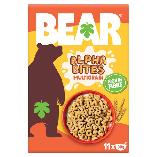 Bear Alphabites multigrain cereal 350g - British product
