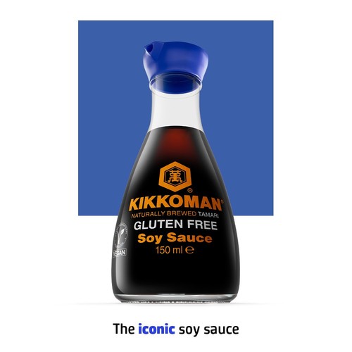 Kikkoman tamari gluten free soy sauce 1 litre bottle, UK version