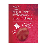 M&S sugar-free strawberry and cream drops 42g, imported from the UK
