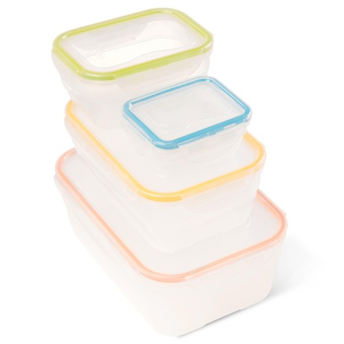 Locknlock nestable rectangular container 4-piece set, UK version