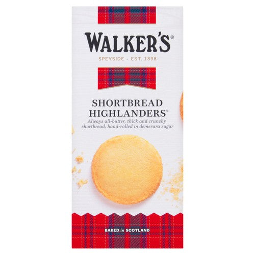 Walkers Shortbread Highlanders shortbread 160g, UK version