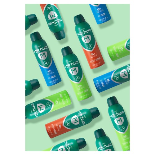 Mitchum Ice Fresh Anti-Perspirant Deodorant Spray 200ml, imported from the UK