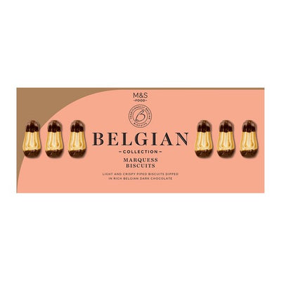 M&S Piping-Kekse, getaucht in belgische dunkle Schokolade, 100g Schachtel - Online bei McGrocer kaufen