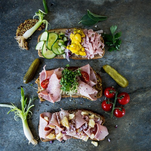 Houghton Reduced Salt Cooked Sliced Ham, UK version