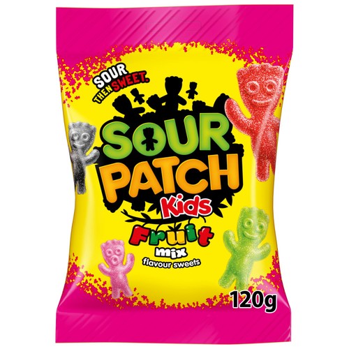 Maynards Sour Patch Kids Fruit Mix Sweets 120g (British brand)