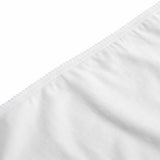 M&S Womens Pure Cotton Bikini Knickers, 16, White