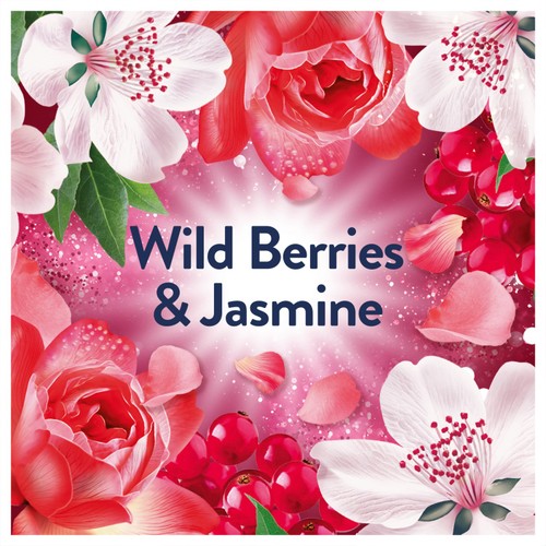 Lenor fabric conditioner Jasmine & Red Berries 2574ml, UK version