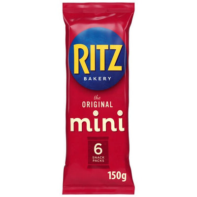 M&S Ritz Original Mini Crackers Savoury Crackers 150g Multipack- Buy online at McGrocer