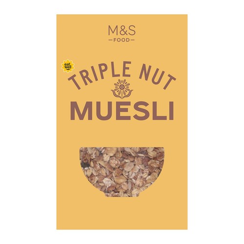 M&S Totally Nuts muesli 600g, imported from the UK
