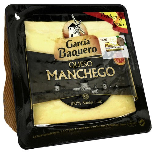 Garcia Baquero Manchego DOP cheese 150g, UK version