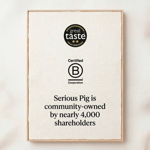 Serious Pig truffle snacking cheese 24g (British brand)