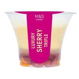 M&S Luxury Sherry Trifle dessert - British product