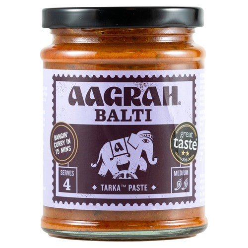 Aagrah Balti Tarka Sauce curry paste - British product