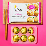 Itsu Chicken Soup Dumplings 168g, UK version