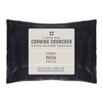 M&S M&S Cornish Cruncher Extra Mature Cheddar Cheese 300g- Buy online at McGrocer