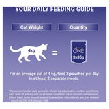 Purina One senior cat food mini fillets 40x85g - British product