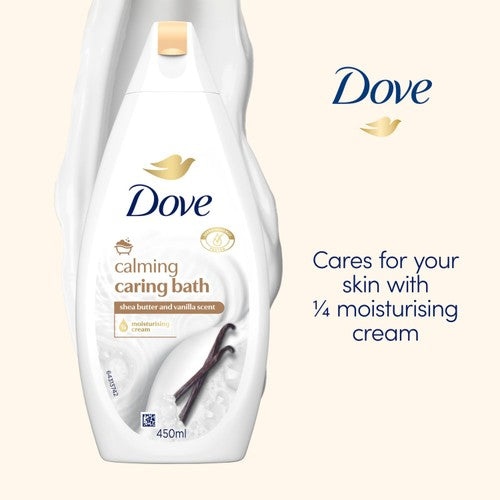 Dove Bath Cream Shea Butter Warm Vanilla 450ml - British product