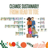 Eco Warrior Colour Edit Blue Shampoo Bar