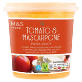 M&S tomato mascarpone pasta sauce (British brand)