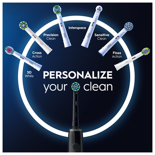 Oral-B Pro 3 3900 Black  Pink Electric Toothbrush Duo Pack