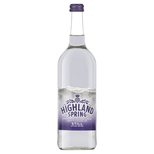 Highland Spring still spring water 750ml, UK version