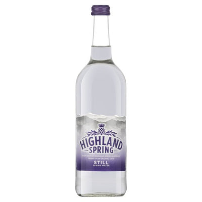 M&S Highland Spring Still Water Glass Bottle 750ml- Buy online at McGrocer