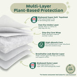 Naty BioEmbrace Big Pack nappies Size 3 (4-9kg), imported from the UK