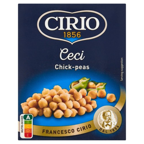 Cirio chickpeas 380g - British product