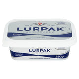 Lurpak Spreadable Butter Slightly Salted 250g, imported from the UK