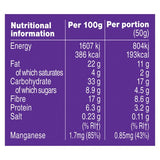 Graze Cocoa Vanilla Oat Boosts Flapjack Snack