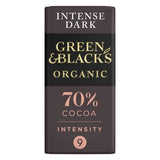 Green & Black's 70% organic dark chocolate bar 90g - British product