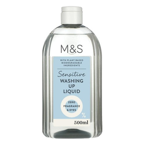 M&S sensitive washing up liquid 500ml, imported from the UK