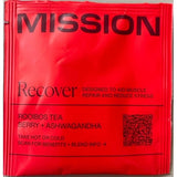 MISSION Recover Rooibos Tea with Berry  Ashwagandha Envelopes sample pack