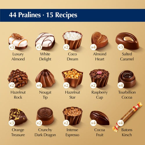 Lindt Swiss Luxury Selection chocolate box 443g, UK version