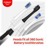 Colgate 360 Sonic Charcoal Soft Battery Toothbrush - British product
