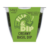 M&S basil dip with pesto drizzle (British brand)
