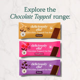 Deliciously Ella raisin chocolate topped oat bar multipack 3 x 50g - British product