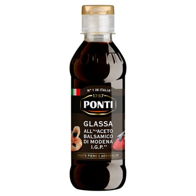 M&S Ponti Balsamic Vinegar Glaze 250ml- Buy online at McGrocer