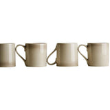 M&S Amberley reactive glaze mug set natural - British product