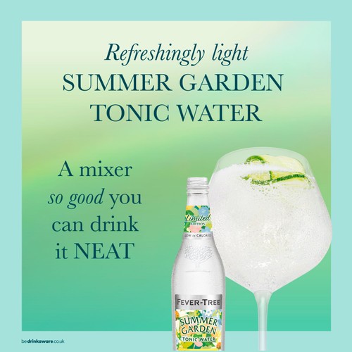 Fever-Tree Summer Garden Tonic Water 500ml - British product