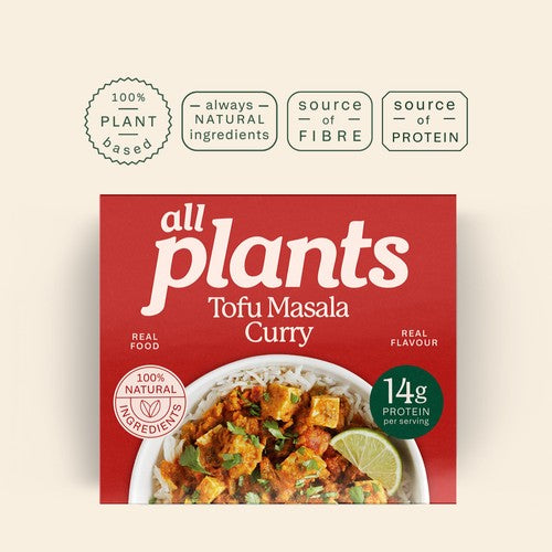all plants Tofu Masala Curry