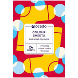 Ocado colour sheets 24 pack, imported from the UK