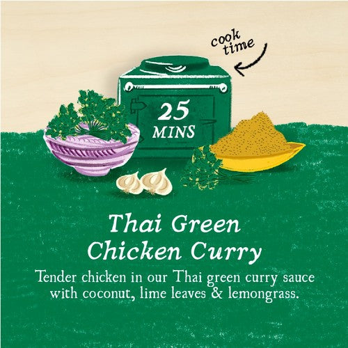 Charlie Bighams Thai Green Chicken Curry  Fragrant Rice for 2